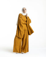 Embroidered Chemise Mustard
