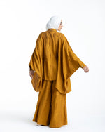 Embroidered Chemise Mustard