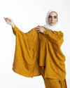 Embroidered Chemise Mustard