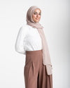 Wide Leg Pants Brown CODE 1702