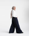 Wide Leg Pants Navy CODE 1702