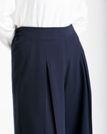 Wide Leg Pants Navy CODE 1702