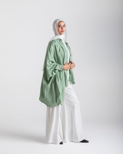 Embroidered Chemise Mint