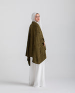 Embroidered Chemise Olive