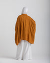 Embroidered Chemise Mustard