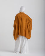 Embroidered Chemise Mustard