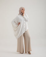 Asymmetric Top Off-white