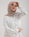 Asymmetric Top Off-white