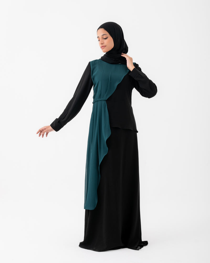 Abaya Code 200 Teal
