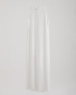 Sleeveless Pleated Dress Offwhite CODE 202