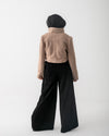 Cropped Jacket Beige