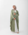 Free Size Crescent Cape Green