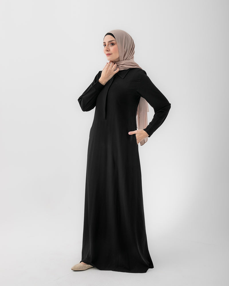 Basic Abaya With Pockets