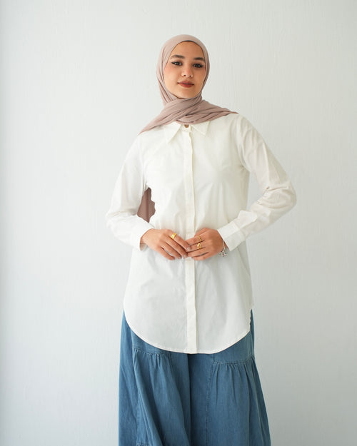 Basic Chemise White CODE 118