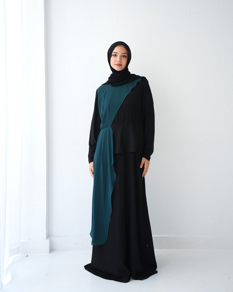 Abaya Code 200 Teal