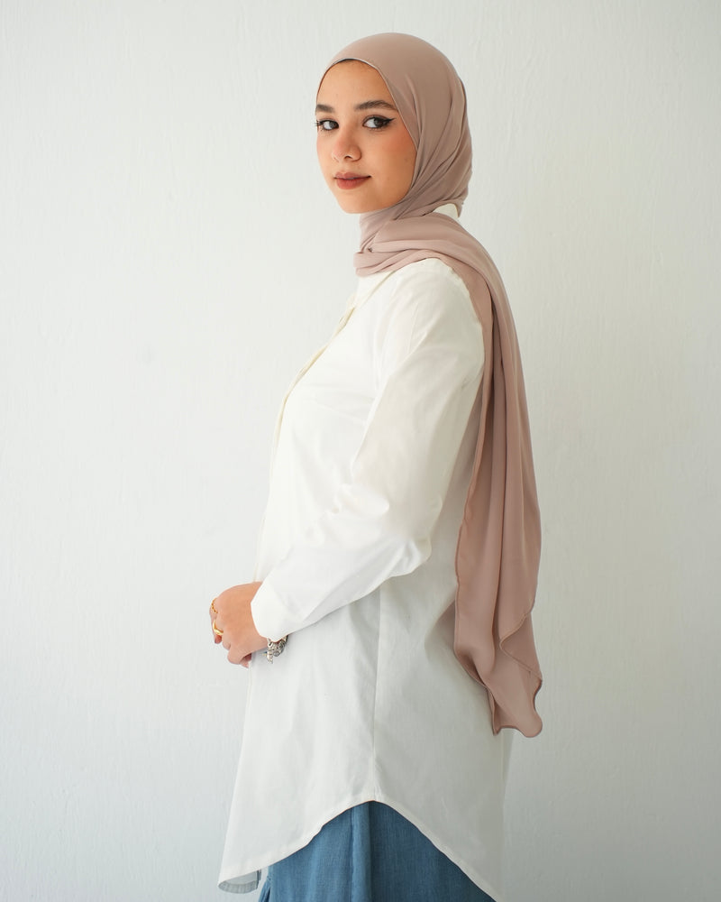 Basic Chemise White CODE 118