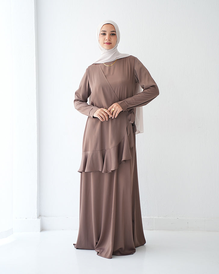 Silk Wrap Dress CODE 102 Cafe