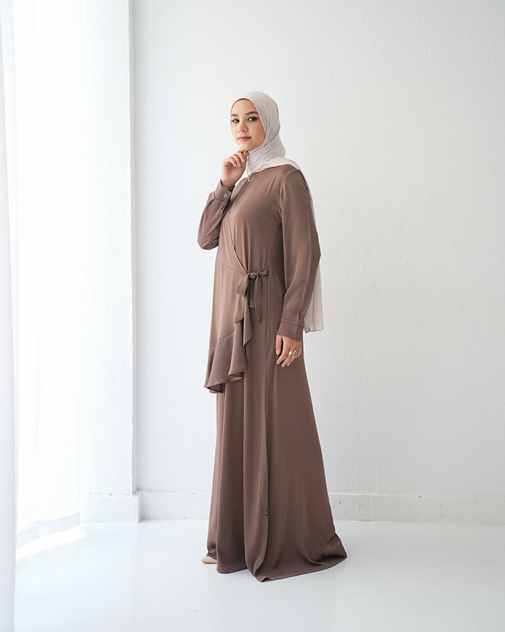 Silk Wrap Dress CODE 102 Cafe