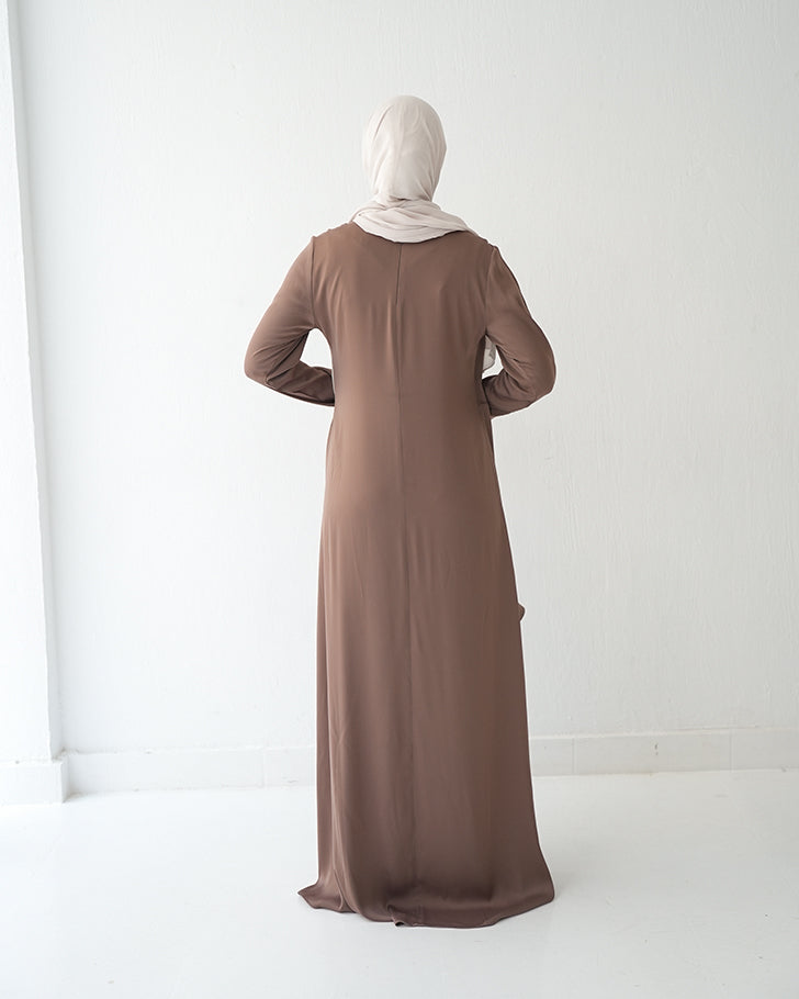 Silk Wrap Dress CODE 102 Cafe