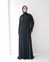 Abaya Code 238 Green Teal