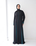 Abaya Code 238 Green Teal