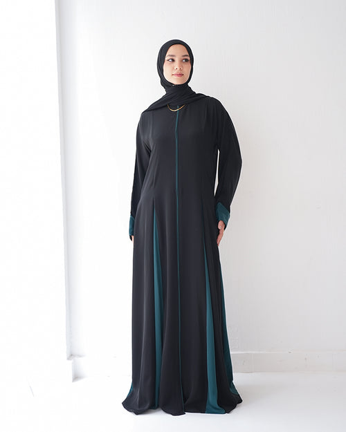 Abaya Code 238 Green Teal