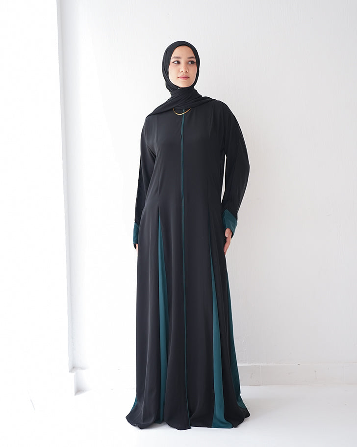 Abaya Code 238 Green Teal