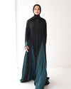 Abaya Code 238 Green Teal