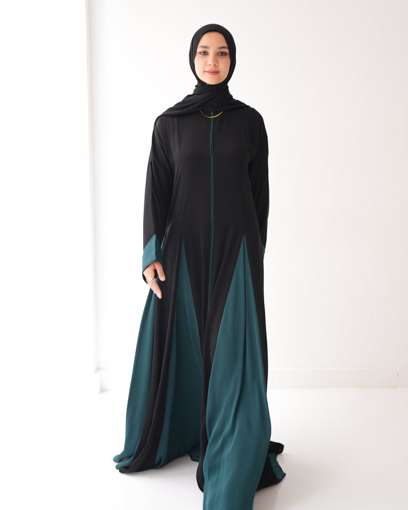 Abaya Code 238 Green Teal