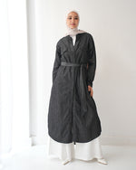 Denim Shirt Dress Black Grey CODE 400