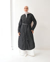 Denim Shirt Dress Black Grey CODE 400