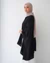 Free Size Shirt Poncho Black Code 2191
