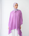Free Size Shirt Poncho Mauve Code 2191