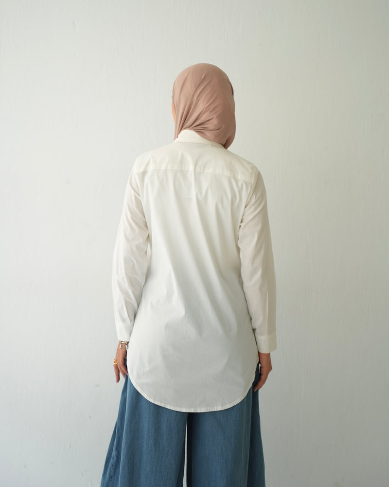 Basic Chemise White CODE 118