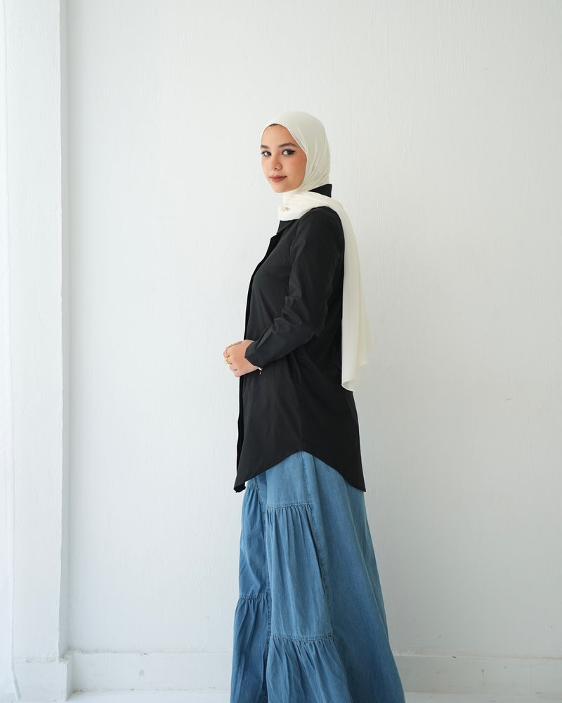 Basic Chemise Black