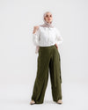 Wrap pants Olive