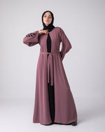 Open abaya code 87 Dustyrose