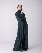 Open abaya code 87 Green