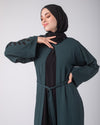 Open abaya code 87 Green
