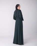 Open abaya code 87 Green