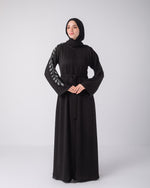 Open abaya code 87 Black