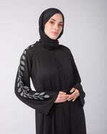Open abaya code 87 Black