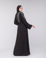 Open abaya code 87 Black