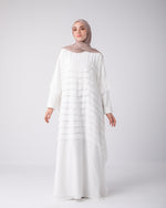 Free Size Pleated Cape Off-white