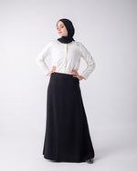 Crepe Basic Skirt Black