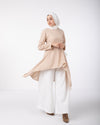 Asymmetric Pullover Beige