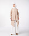 Asymmetric Pullover Beige