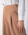 Suede Wide Pants Havana