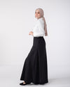 Suede Skirt Black