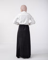 Suede Skirt Black